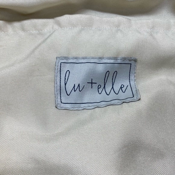 Laguna Beach Tote, Blue & Ivory Denim Tie Dye EUC - Picture 6 of 9